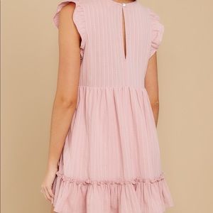 Light pink romper dress